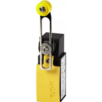 Interruptor de fim de curso com alavanca de rolete ajustável Eaton LS-Titan LSM-11S/RL, 1NO+1NC, comutação por encaixe, IP66/IP67, alumínio fundido 266154