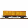 PIKO TT 47729 Vagão raso para contentores com 2 contentores de 20ft, PIKO Rail Service