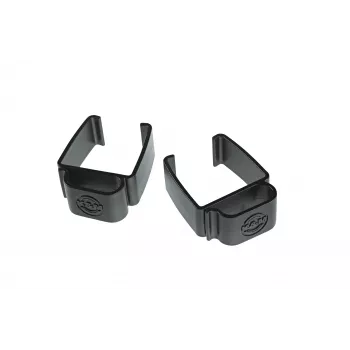 Grampos para cabos K&M 18809 para suportes de teclado Omega & Omega Pro, preto (pack de 2) 18809-000-55