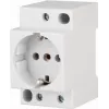 Eaton Z-SD230 tomada Schuko para calha DIN 10/16 A, 250 V AC, sem tampa articulada 266875