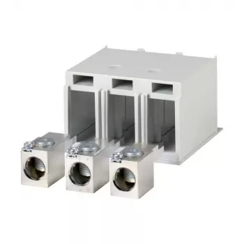 Terminal de túnel Eaton NZM3-XKA1 3 polos 1 lado de interruptor para disjuntor de potência NZM3 271459