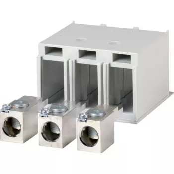 Terminal de túnel Eaton NZM3-XKA1 3 polos 1 lado de interruptor para disjuntor de potência NZM3 271459