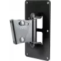 Suporte de guitarra de parede König & Meyer 24481 para guitarra acústica, elétrica e baixo, preto, aço, capacidade de carga 25 kg 24481-000-55