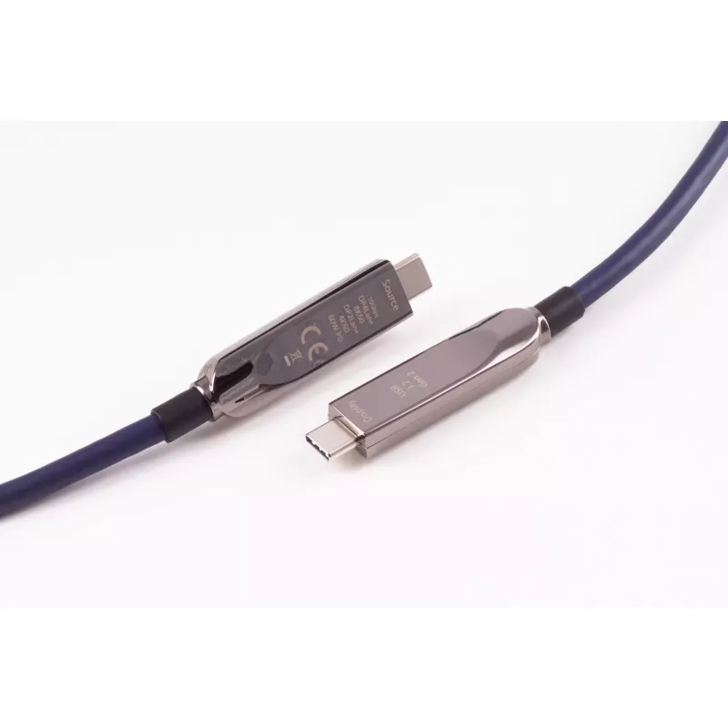 Cabo híbrido USB-C SHIVERPEAKS BS30-44061 3.2 Gen 2 8K 10Gbps 60W TPU 7,5 m