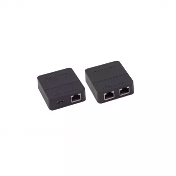 Switch de rede manual Gigabit de 2 portas SHIVERPEAKS BS08-01102, ABS preto