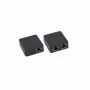 Switch de rede manual Gigabit de 2 portas SHIVERPEAKS BS08-01102, ABS preto