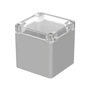 Caixa universal Bopla EUROMAS M 225 G, 82 x 80 x 85 mm, policarbonato, cinzento-claro 02225100