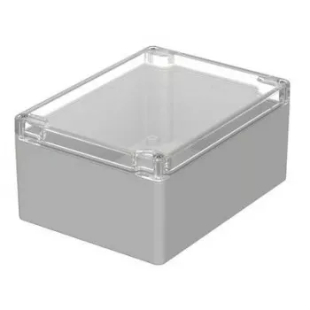 Caixa universal BOPLA policarbonato cinzento-claro 160 x 120 x 75 M 2381 G 02238300