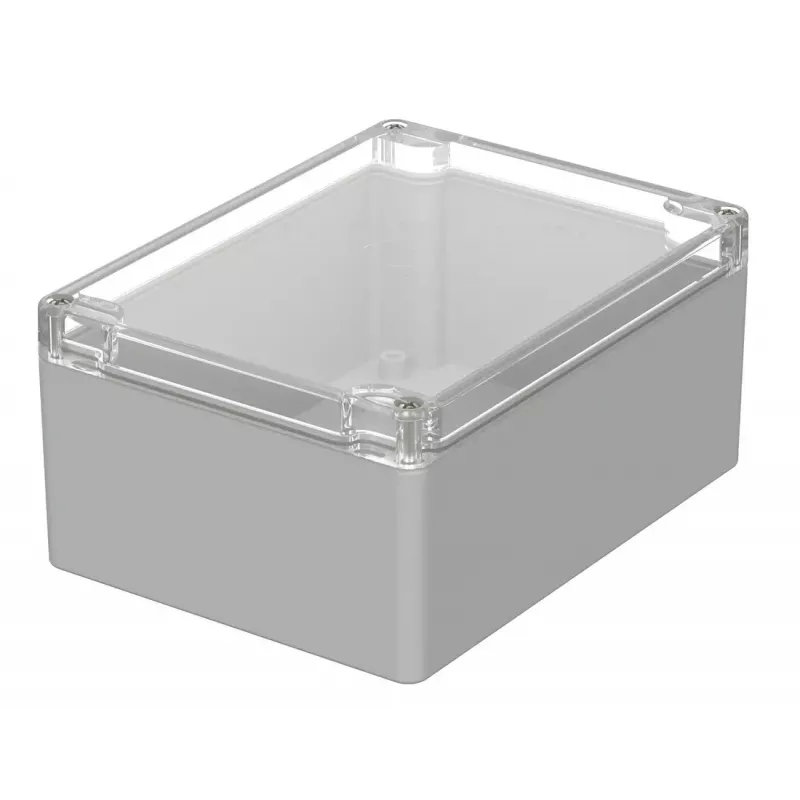 Caixa universal BOPLA policarbonato cinzento-claro 160 x 120 x 75 M 2381 G 02238300