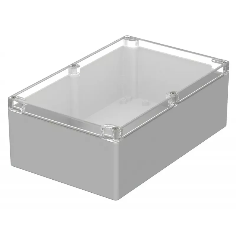 Bopla EUROMAS M 240 G caixa universal 250 x 160 x 90 mm, policarbonato, cinzento claro, 02240100