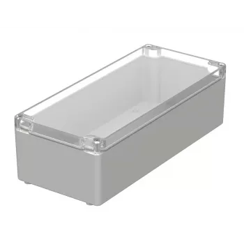 BOPLA M 244 G caixa universal, policarbonato, cinzento claro, 340 x 150 x 100 mm 02244100