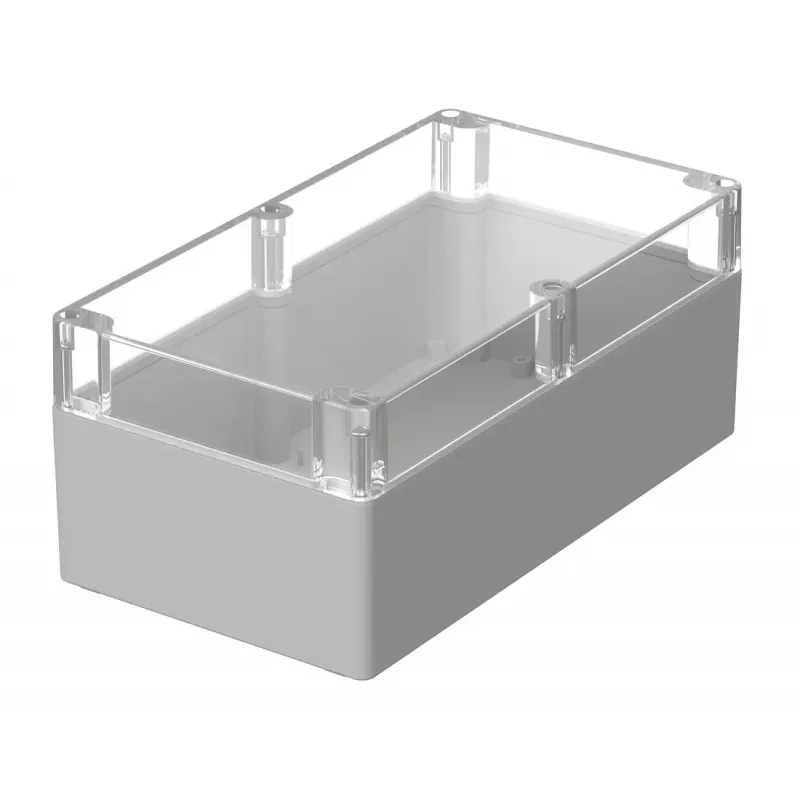 Caixa universal Bopla Euromas M 255 G 360 x 200 x 150 mm policarbonato cinzento-claro 02255100