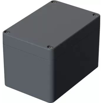 Bopla EUROMAS P 324 caixa universal 110 x 75 x 75,5 mm poliéster cinzento-prata RAL 7001 04324000.H