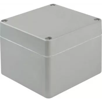 Bopla EUROMAS P 332 caixa universal 122 x 120 x 91 mm poliéster reforçado com fibra de vidro cinzento-prata RAL 7001 04332000.H