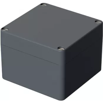 Bopla EUROMAS P 332 caixa universal 122 x 120 x 91 mm poliéster reforçado com fibra de vidro cinzento-prata RAL 7001 04332000.H