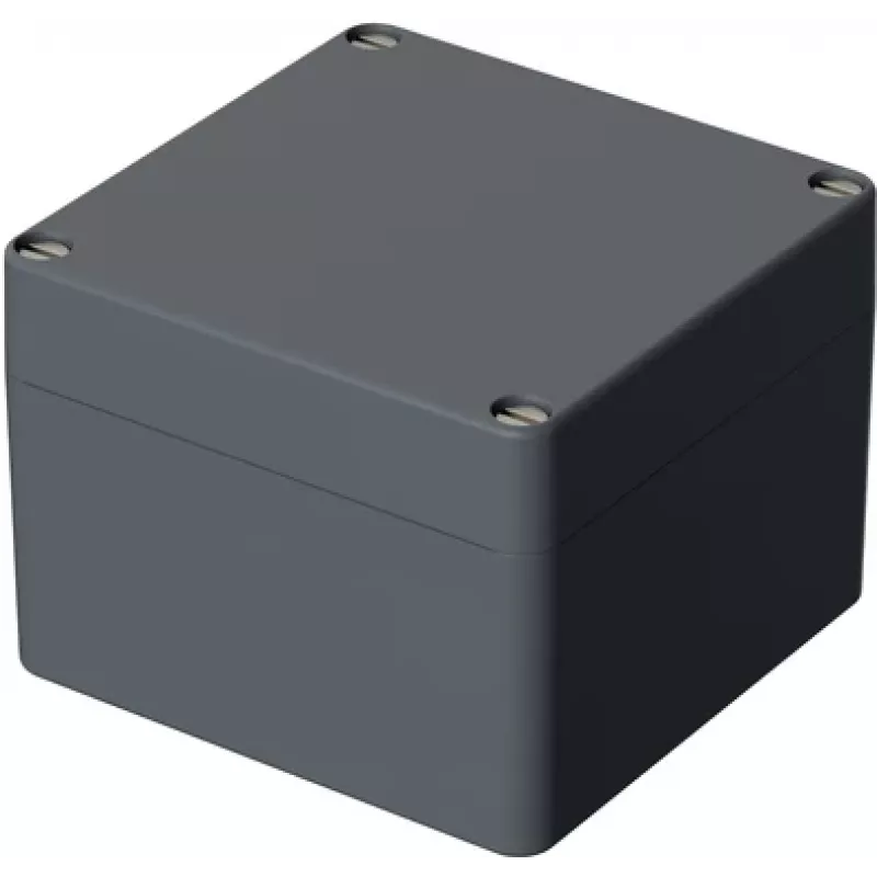 Bopla EUROMAS P 332 caixa universal 122 x 120 x 91 mm poliéster reforçado com fibra de vidro cinzento-prata RAL 7001 04332000.H