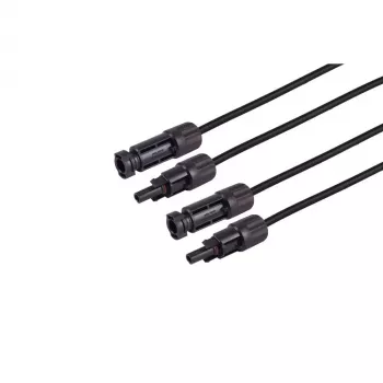 S CONN MAXIMUM CONNECTIVITY conjunto de cabos de extensão PV4, 4mm², 2x 20m, preto 02-32095
