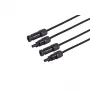 S CONN MAXIMUM CONNECTIVITY conjunto de cabos de extensão PV4, 4mm², 2x 20m, preto 02-32095