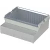 BOPLA caixa de quadro RCP 4000, ABS/policarbonato, cinzento-claro, 363,4 x 318,6 x 150 mm 41400109
