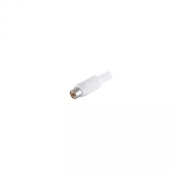 S CONN maximum connectivity Conector RCA fêmea a fêmea branco 51500-W