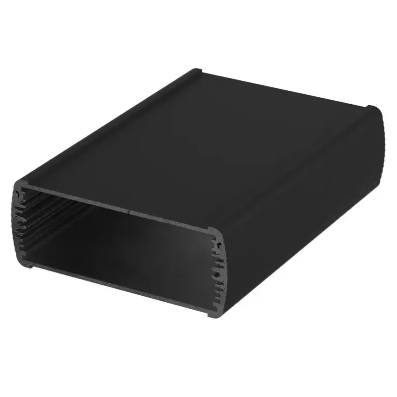 BOPLA Caixa universal de alumínio preto 150 x 108 x 42 ABPH 1040-150 84046150