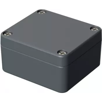 Bopla Caixa universal 58 x 64 x 34 mm alumínio cinzento-prateado (RAL 7001) A 101 01101000.MT2