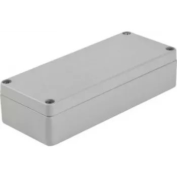 BOPLA Alu-Top Caixa universal, alumínio, cinzento-prateado (RAL 7001), 150 x 64 x 34 mm 01103000.MT1