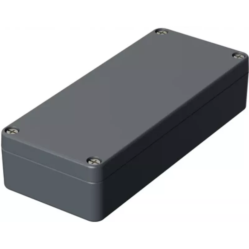 BOPLA Alu-Top Caixa universal, alumínio, cinzento-prateado (RAL 7001), 150 x 64 x 34 mm 01103000.MT1