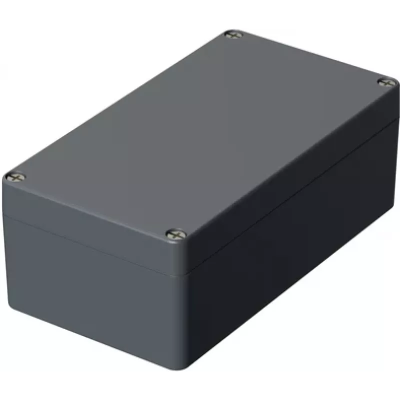 BOPLA Caixa universal de alumínio cinzento-prateado (RAL 7001) 220 x 120 x 81 A 122 01122000.MT1