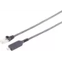 Cabo adaptador LAN Gigabit USB-C para RJ45 S CONN MAXIMUM CONNECTIVITY 1,5 m preto (13-51155)