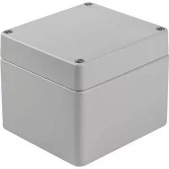 Caixa universal Bopla 100 x 100 x 81 mm alumínio cinzento-prateado (RAL 7001) A 116 01116000.H