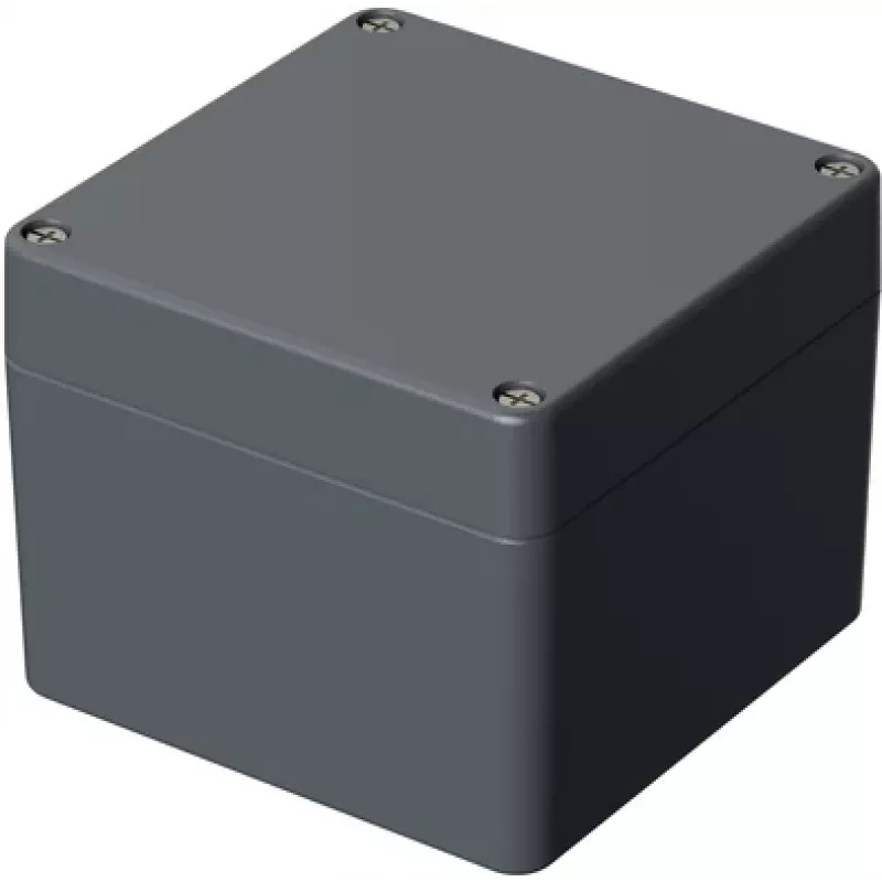 Caixa universal Bopla 100 x 100 x 81 mm alumínio cinzento-prateado (RAL 7001) A 116 01116000.H
