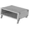 Caixa de mesa Bopla UM 52011 L-50 223 x 199 x 72 mm cinzento-claro/cinzento-ágata ABS 55520010.MT1