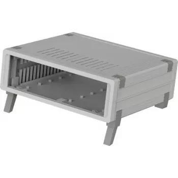 Caixa de mesa Bopla UM 52011 L-50 223 x 199 x 72 mm cinzento-claro/cinzento-ágata ABS 55520010.MT1