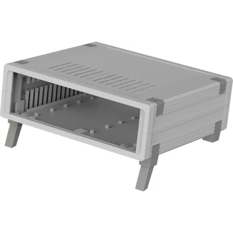 Caixa de mesa Bopla UM 52011 L-50 223 x 199 x 72 mm cinzento-claro/cinzento-ágata ABS 55520010.MT1