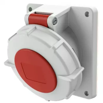 Tomada de parede TwinCONTACT MENNEKES 16A 5 polos 6H 400V IP67 (3485)