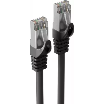 S CONN MAXIMUM CONNECTIVITY Cabo Patch Industrial Cat.7 S/FTP PUR, RJ45, 3m, Preto 08-39045