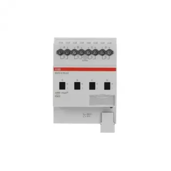 ABB SA/S4.10.2.2 Atuador de comutação KNX, 4 canais, 10 A, Calha DIN 2CDG110258R0011