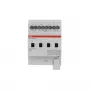 ABB SA/S4.10.2.2 Atuador de comutação KNX, 4 canais, 10 A, Calha DIN 2CDG110258R0011