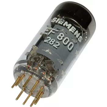 Siemens EF 800 = EF 860 Válvula eletrónica, base Noval, Pentodo, filamento de 6,3 V, 1 unid.