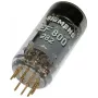 Siemens EF 800 = EF 860 Válvula eletrónica, base Noval, Pentodo, filamento de 6,3 V, 1 unid.