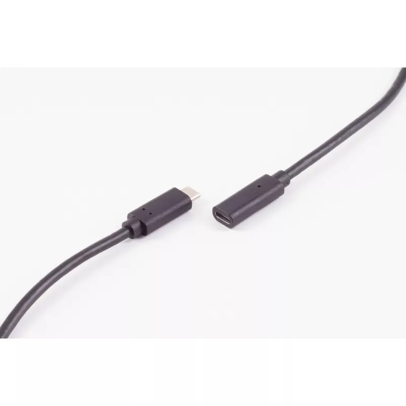 ShiverPeaks BS13-44025 Cabo de extensão USB 3.2 Gen 2 USB-C 1m Preto