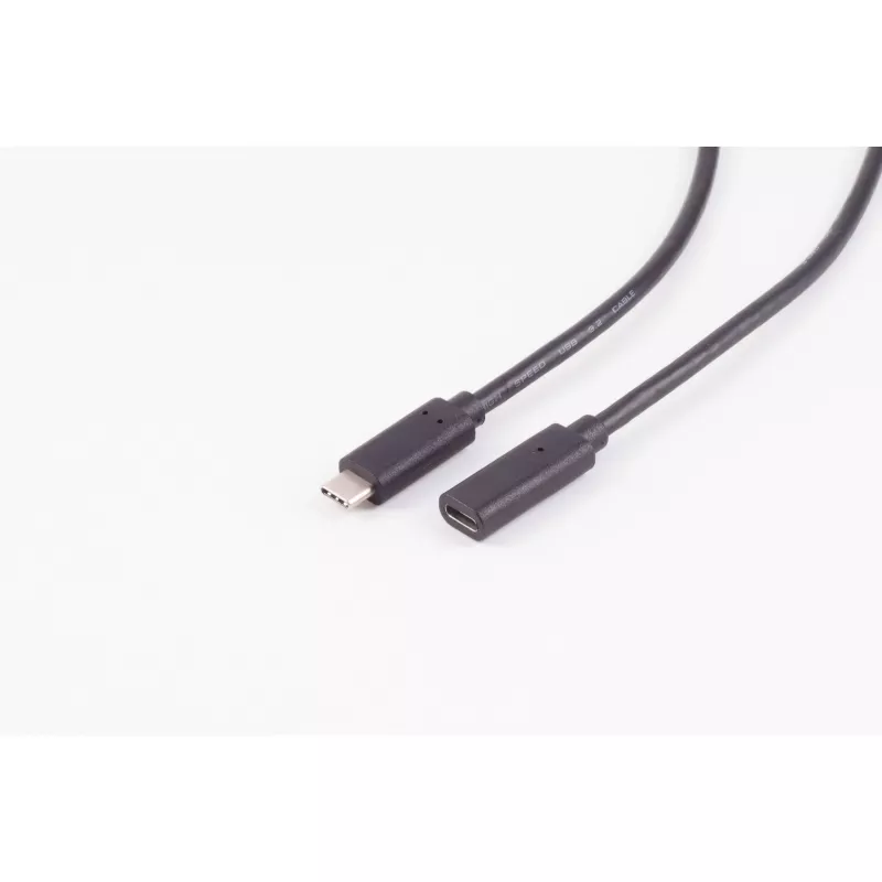 ShiverPeaks BS13-44025 Cabo de extensão USB 3.2 Gen 2 USB-C 1m Preto