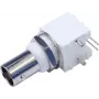 Telegärtner Conector fêmea BNC para PCB, 50 Ohm, montagem isolada, pino de solda 90°, Z04/Z34, a=16, b=35 J01001A0038