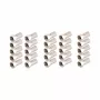 SHIVERPEAKS BASIC-S ficha F 7,2 mm com anel de vedação e porca grande, pack de 25 BS85010-R-SET25