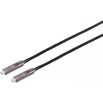 S CONN MAXIMUM CONNECTIVITY cabo híbrido USB-C 3.2 Gen 2, 8K, 10G, 60W, PVC, 15 m (30-43085)