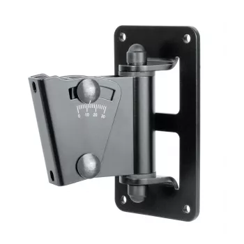 König & Meyer 24471-000-55 suporte de parede para altifalante, aço, preto