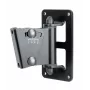 König & Meyer 24471-000-55 suporte de parede para altifalante, aço, preto