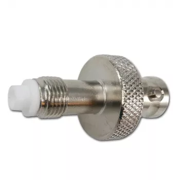 Telegärtner adaptador coaxial BNC fêmea para FME fêmea, 50 Ohm, DC-4 GHz (J01008A0070)
