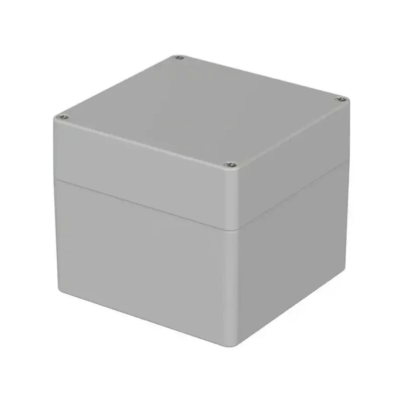 Bopla 02228000 EUROMAS M 228 caixa universal, policarbonato, 122 x 120 x 105 mm, cinzenta-clara